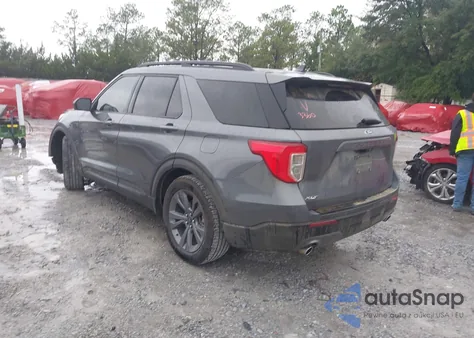 2021 Ford Explorer Xlt z USA, uszkodzony, nr VIN 1FMSK7DH4MGB86436